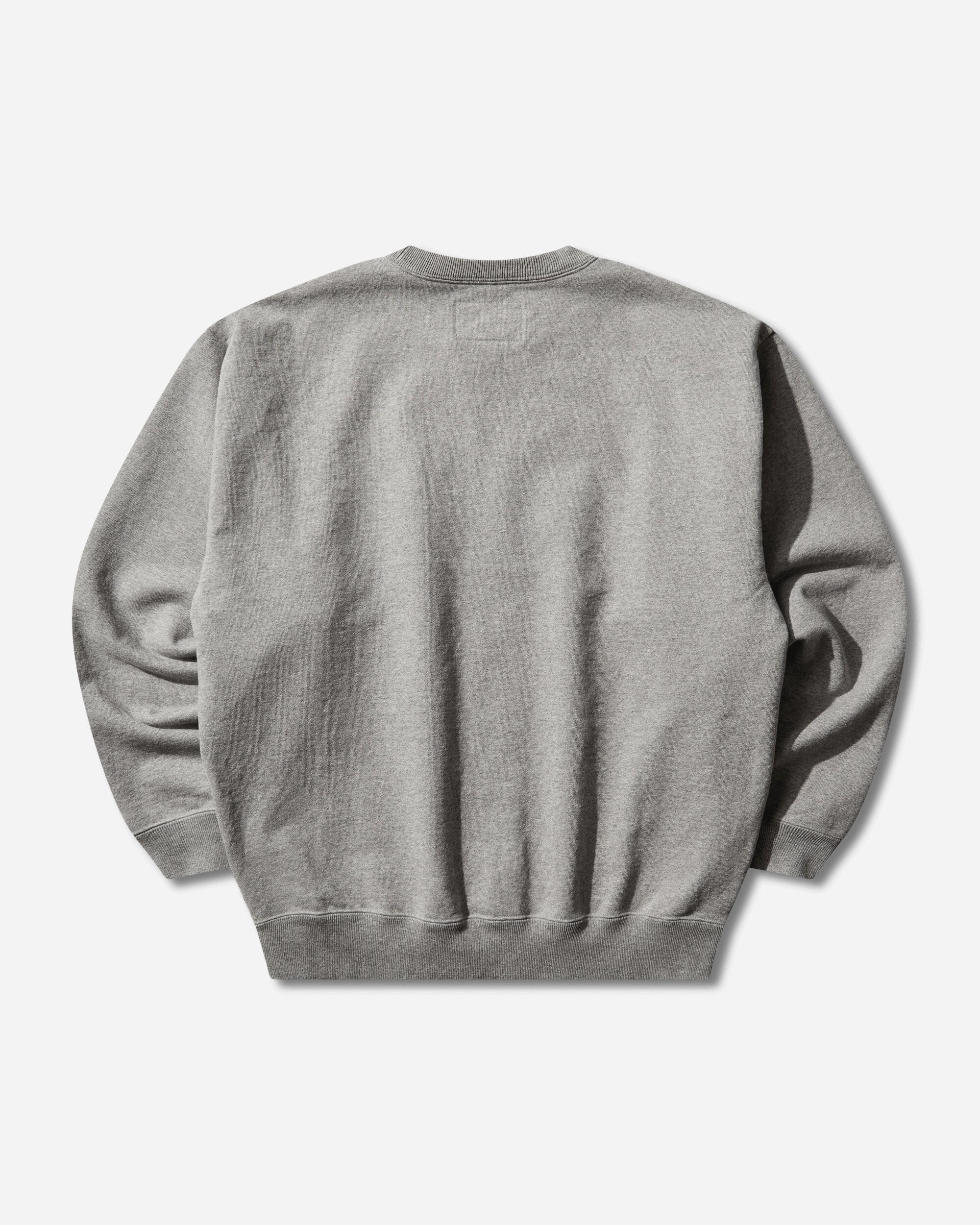 WTAPS Academy Sweater Cotton Ash Gray Knitwears Sweaters 261ATDT-CSM04 GRY