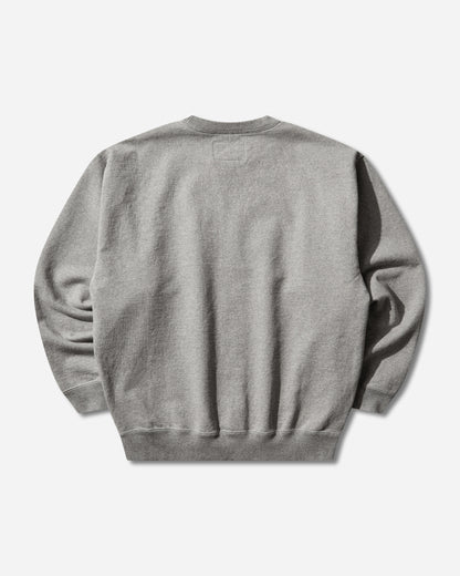 WTAPS Academy Sweater Cotton Ash Gray Knitwears Sweaters 261ATDT-CSM04 GRY
