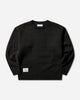 WTAPS Crew Neck Afa  Sweater  Alpl Black Knitwears Sweaters 252MADT-KNM01 BLACK