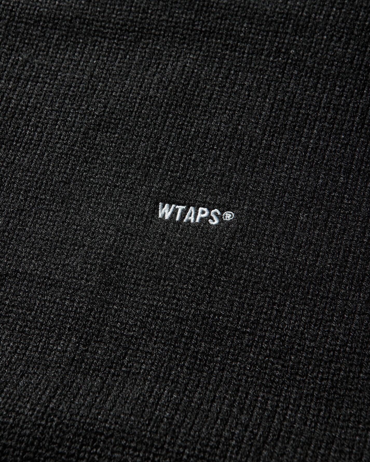 WTAPS Crew Neck Afa  Sweater  Alpl Black Knitwears Sweaters 252MADT-KNM01 BLACK