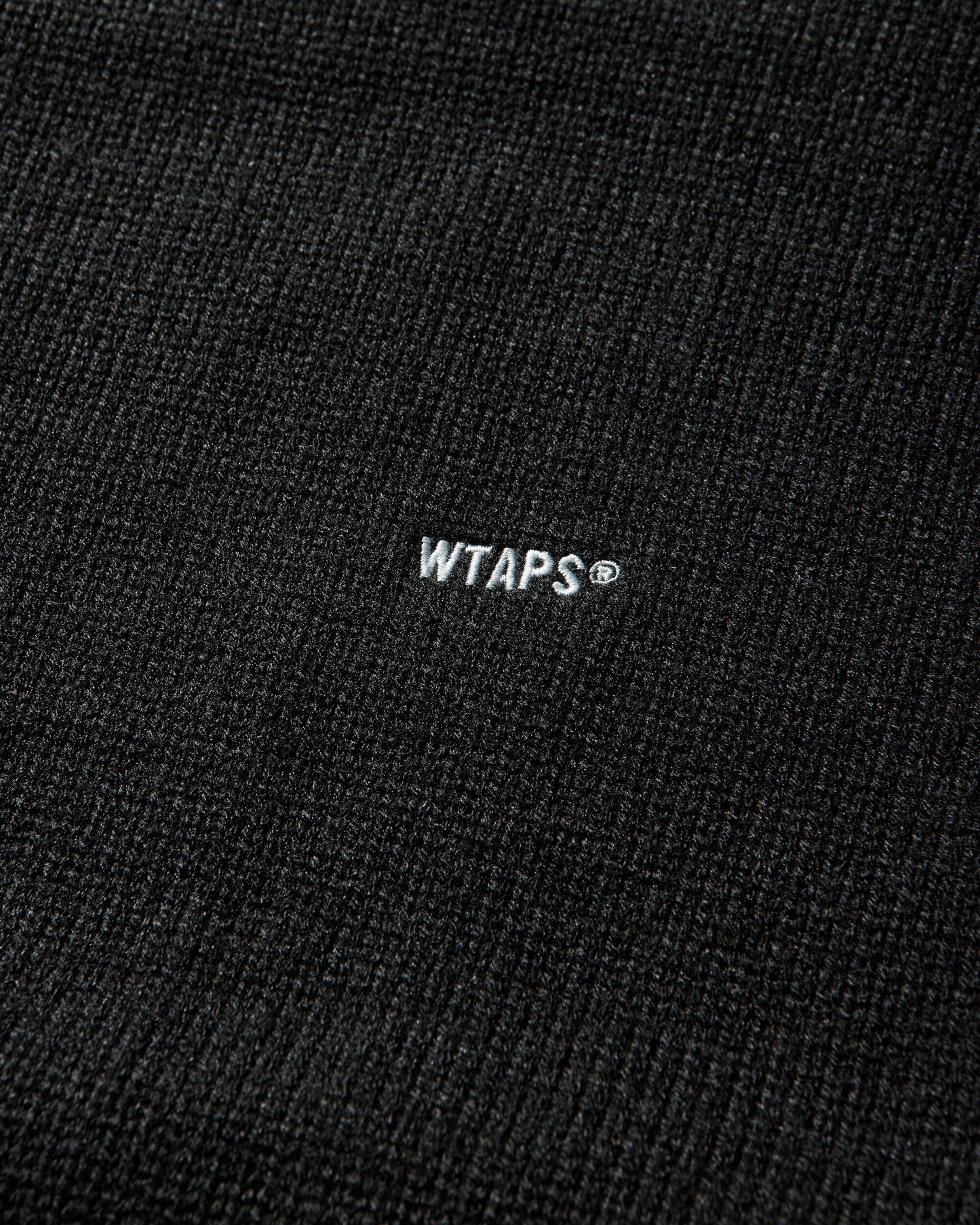WTAPS Crew Neck Afa  Sweater  Alpl Black Knitwears Sweaters 252MADT-KNM01 BLACK