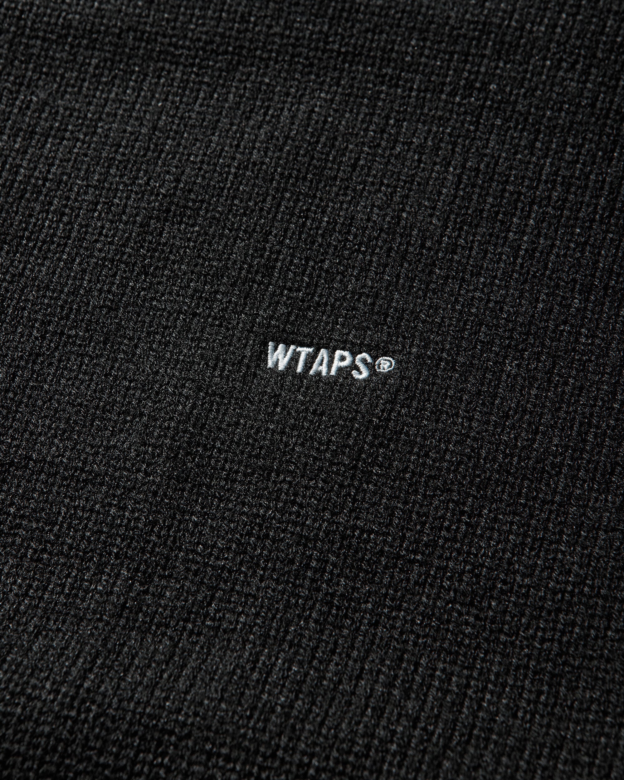 WTAPS Crew Neck Afa  Sweater  Alpl Black Knitwears Sweaters 252MADT-KNM01 BLACK