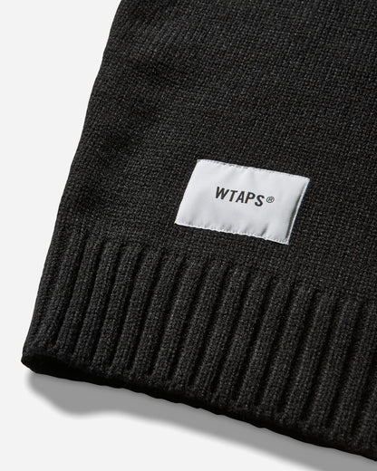 WTAPS Crew Neck Afa  Sweater  Alpl Black Knitwears Sweaters 252MADT-KNM01 BLACK