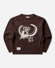 WTAPS Crew Neck Bvo  Sweater  Wopl Burgundy Knitwears Sweaters 252MADT-KNM02 BURGUNDY