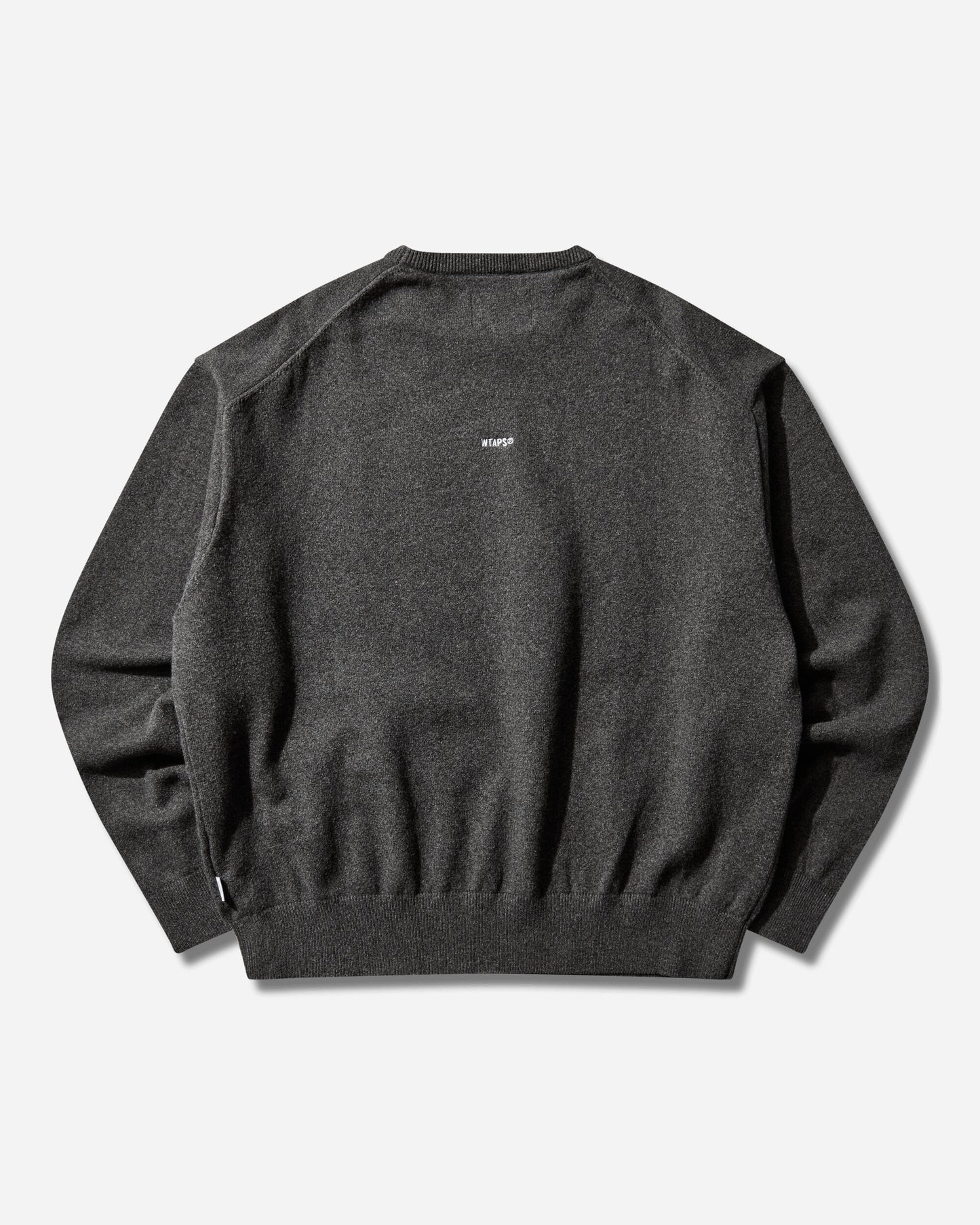 WTAPS Crew Neck  Sweater  Nyco Black Knitwears Sweaters 252FZDT-KNM01 BLACK