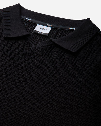 WTAPS Dup Sweater Cotton Black Knitwears Sweaters 261FZDT-KNM01 BLK