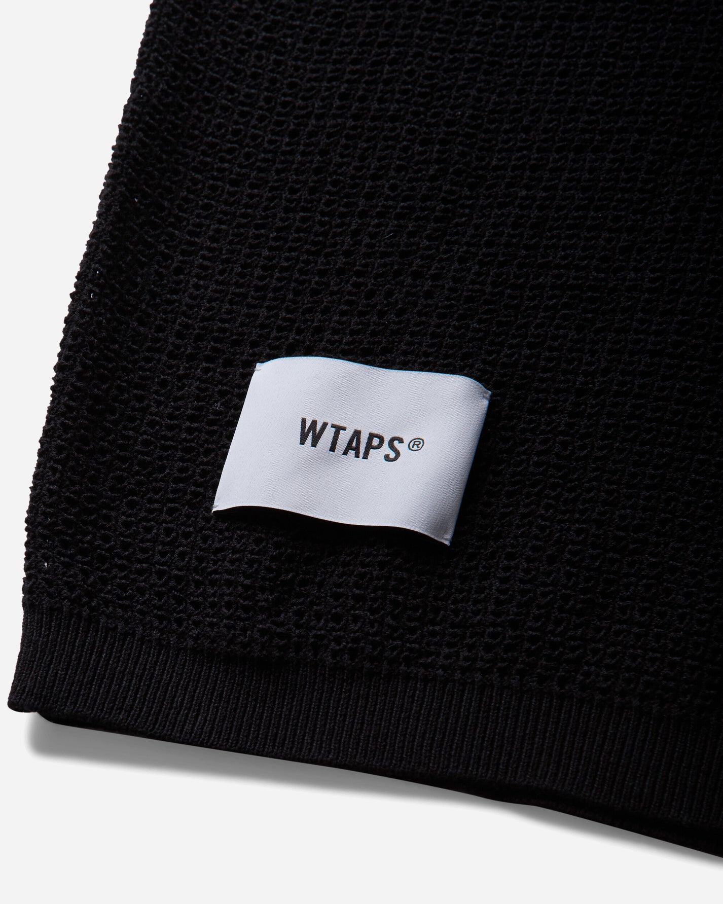 WTAPS Dup Sweater Cotton Black Knitwears Sweaters 261FZDT-KNM01 BLK