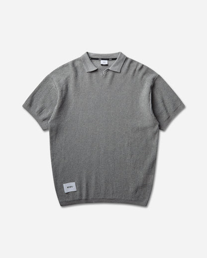 WTAPS Dup Sweater Cotton Ash Gray Knitwears Sweaters 261FZDT-KNM01 GRY