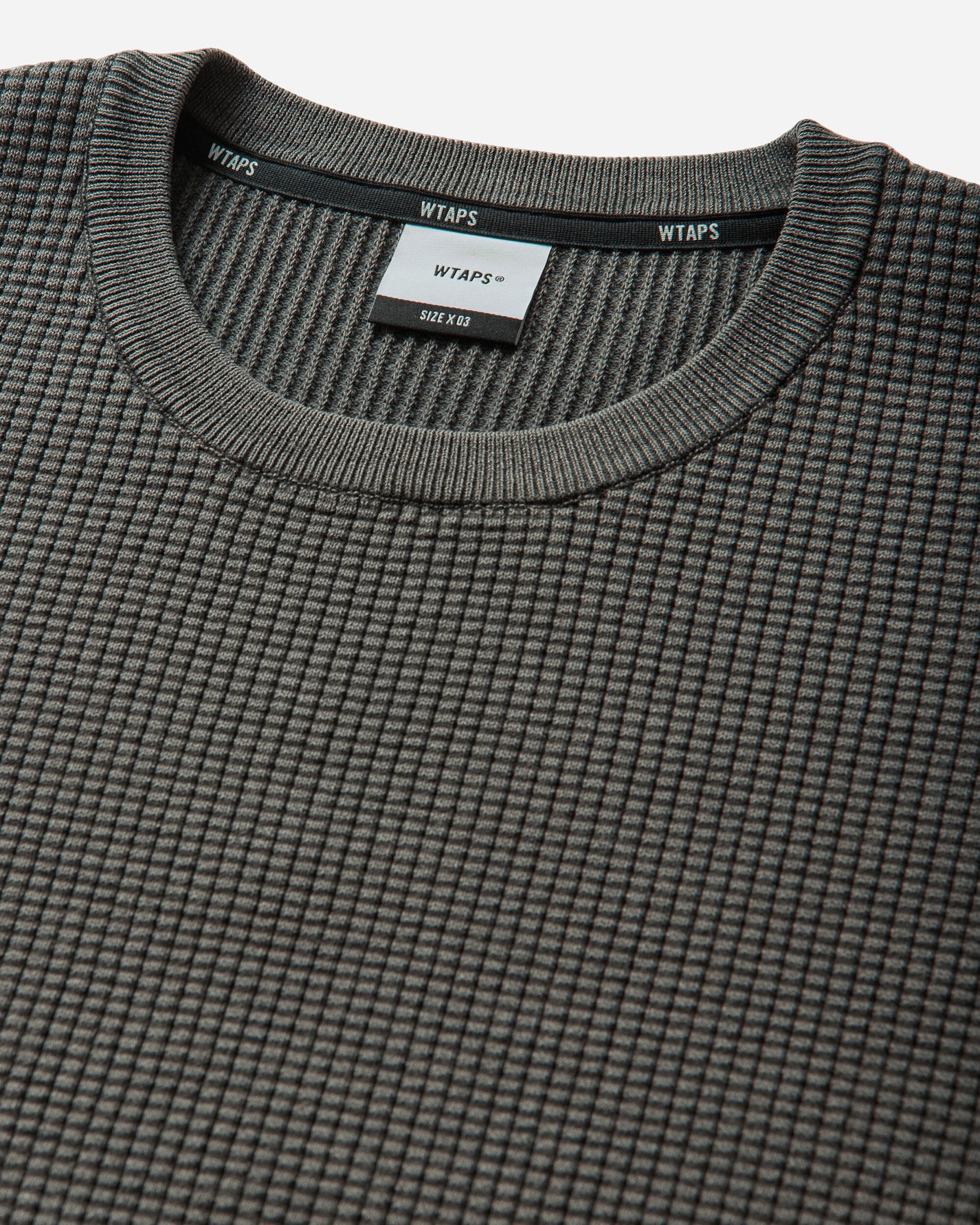 WTAPS Ghill Sweater Ctpl Black Knitwears Sweaters 261FZDT-KNM02 BLK