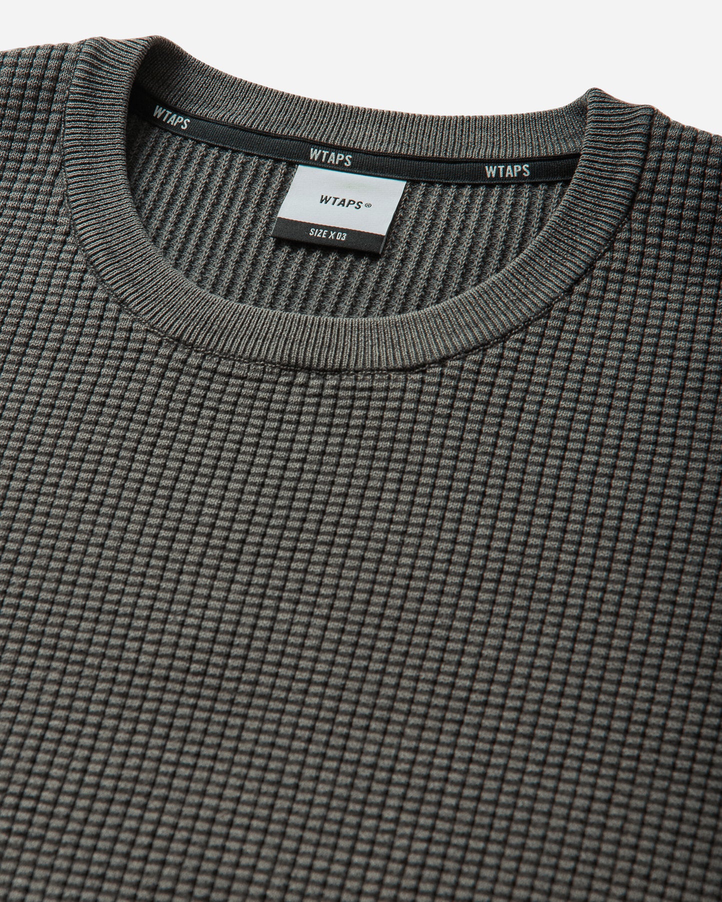 WTAPS Ghill Sweater Ctpl Black Knitwears Sweaters 261FZDT-KNM02 BLK