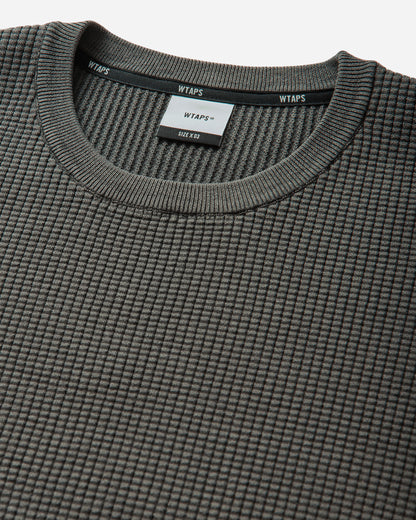 WTAPS Ghill Sweater Ctpl Black Knitwears Sweaters 261FZDT-KNM02 BLK