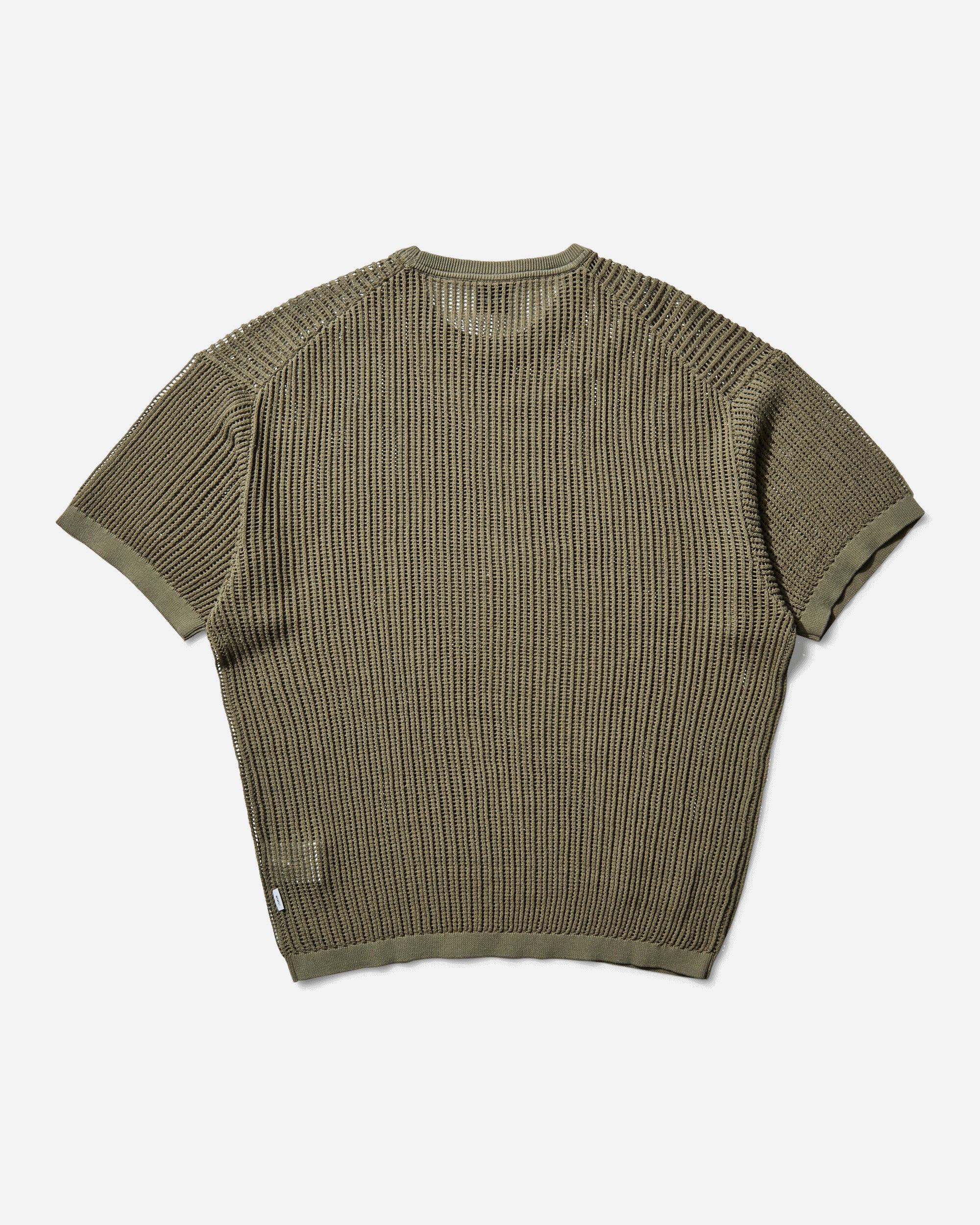 WTAPS Ghill/Sweater/Cotton Olive Drab Knitwears Sweaters 251FZDT-KNM02 OLIVEDRAB