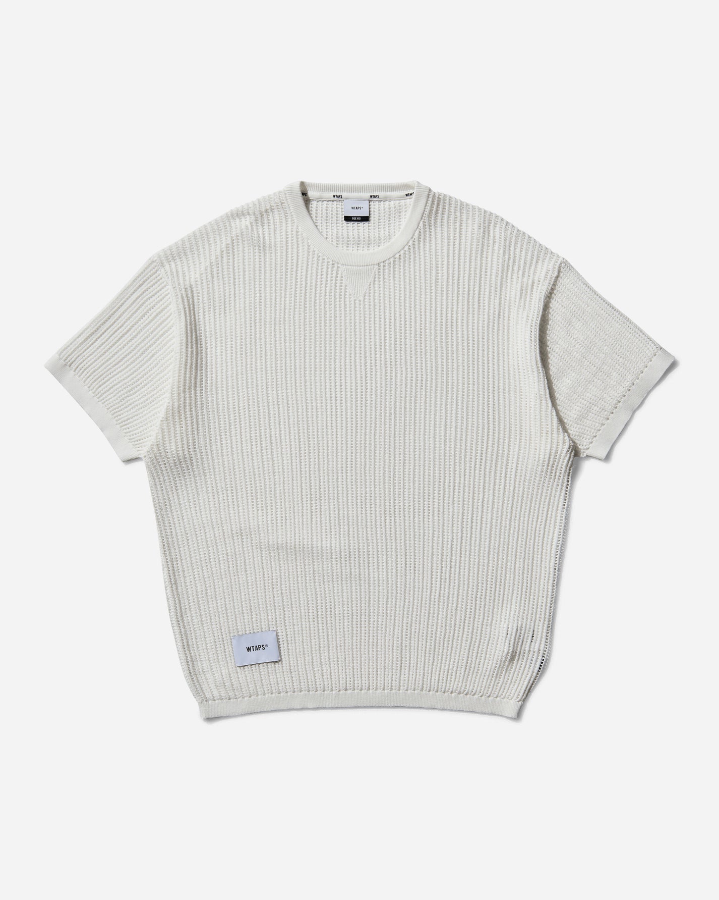 WTAPS Ghill/Sweater/Cotton White Knitwears Sweaters 251FZDT-KNM02 WHITE