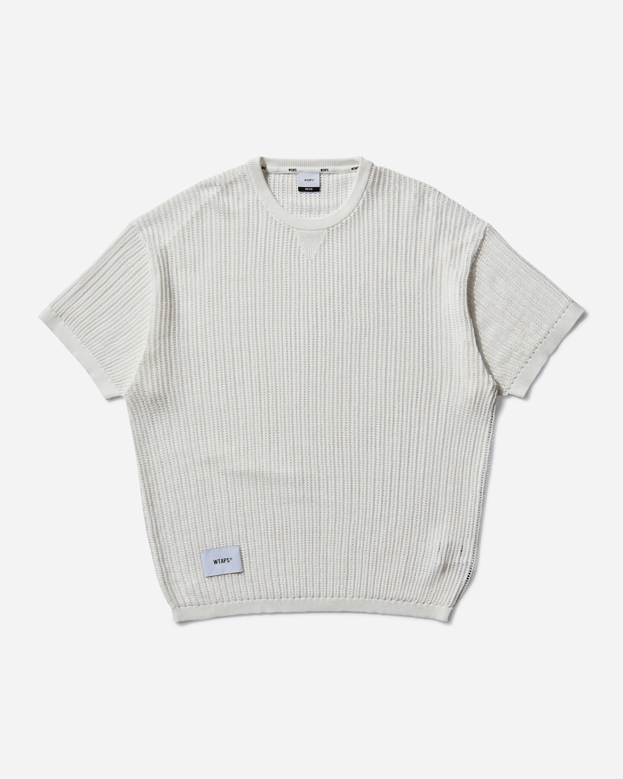WTAPS Ghill/Sweater/Cotton White Knitwears Sweaters 251FZDT-KNM02 WHITE