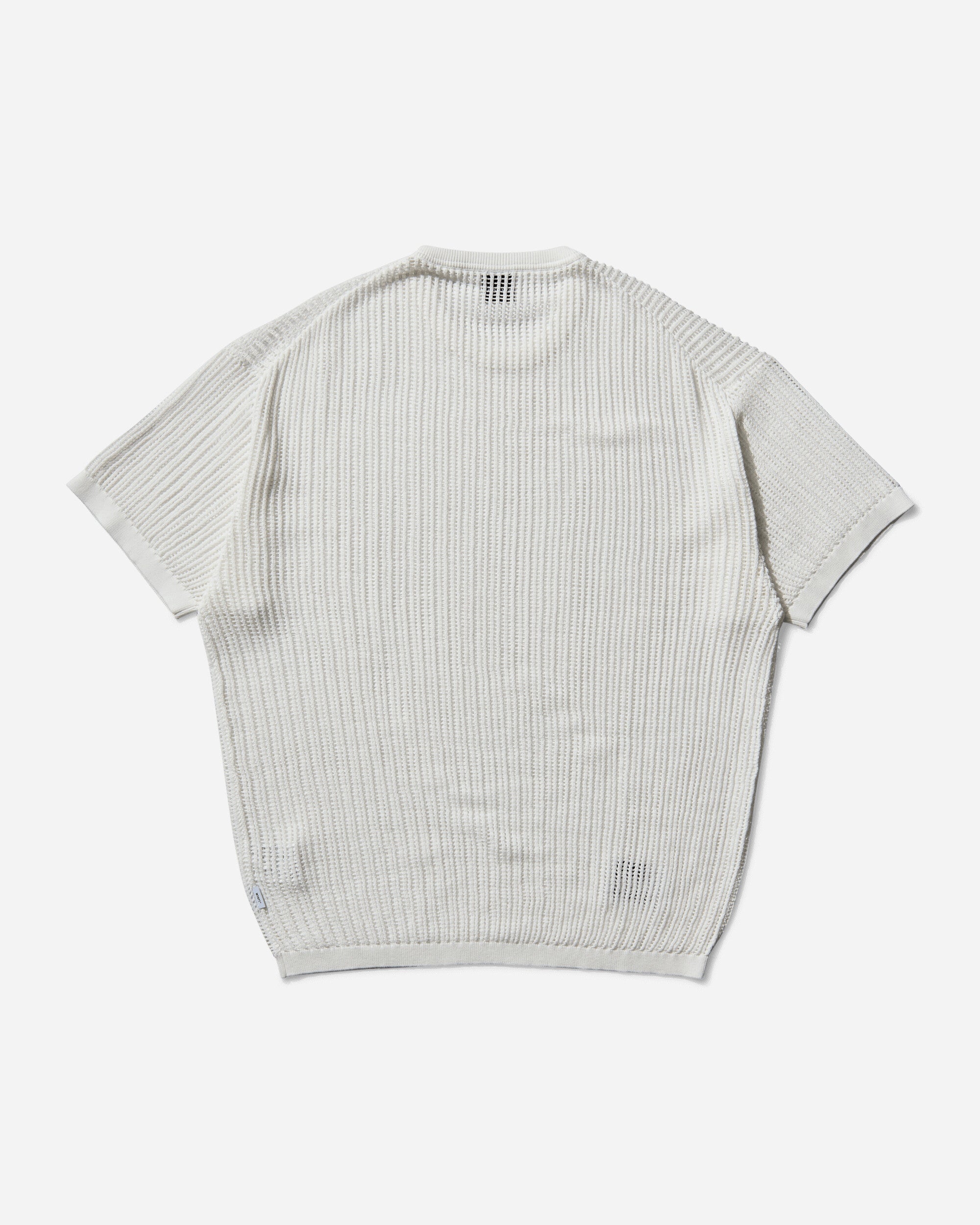 WTAPS Ghill/Sweater/Cotton White Knitwears Sweaters 251FZDT-KNM02 WHITE