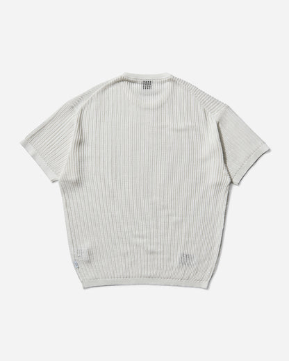 WTAPS Ghill/Sweater/Cotton White Knitwears Sweaters 251FZDT-KNM02 WHITE