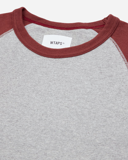 WTAPS Ian Ls Burgundy Knitwears Sweaters 262ATDT-CSM25 BURGUNDY