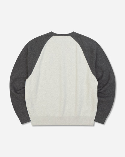 WTAPS Ian Sweater Gray Knitwears Sweaters 262FZDT-KNM02 GRAY