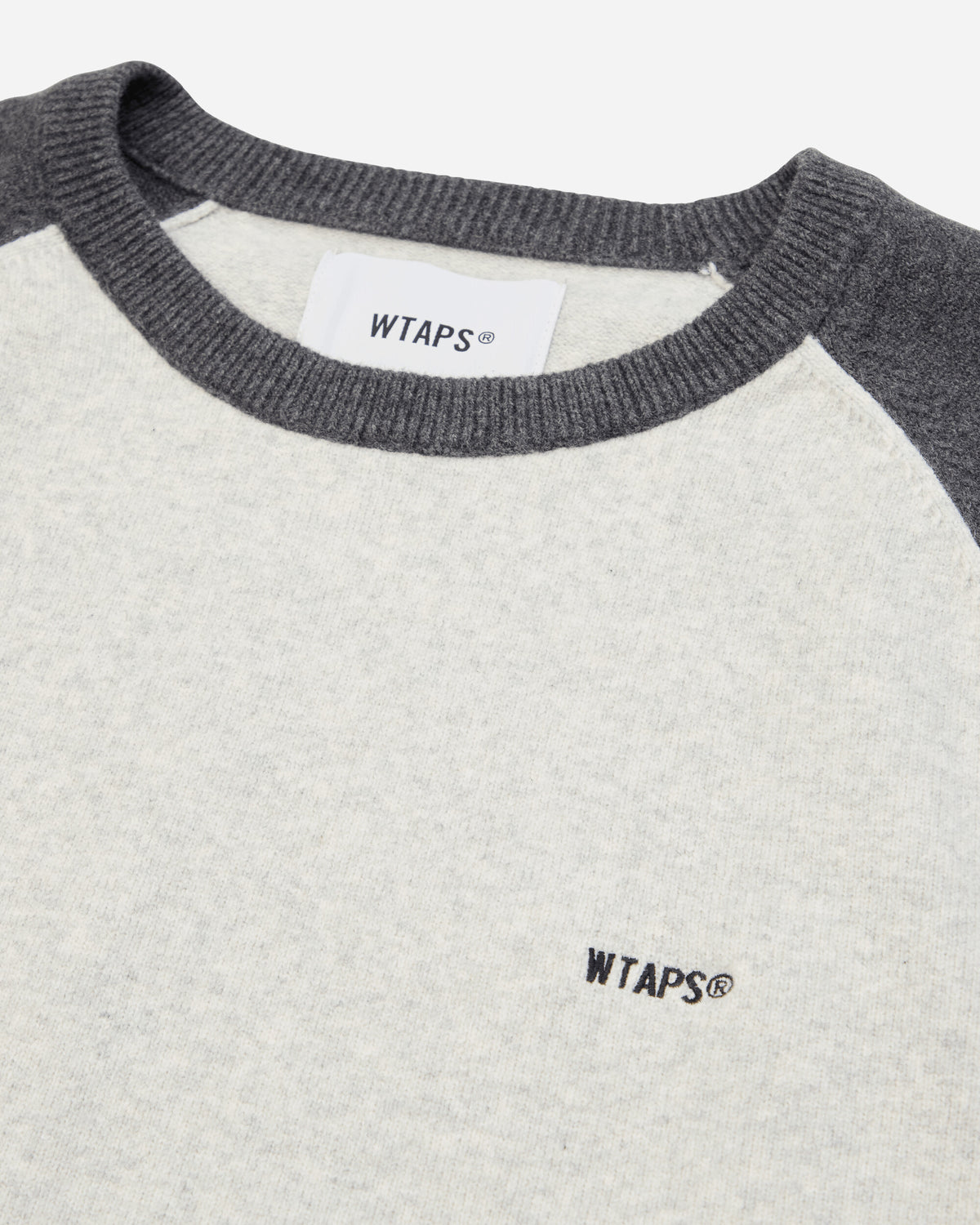 WTAPS Ian Sweater Gray Knitwears Sweaters 262FZDT-KNM02 GRAY