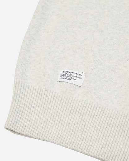 WTAPS Ian Sweater Gray Knitwears Sweaters 262FZDT-KNM02 GRAY