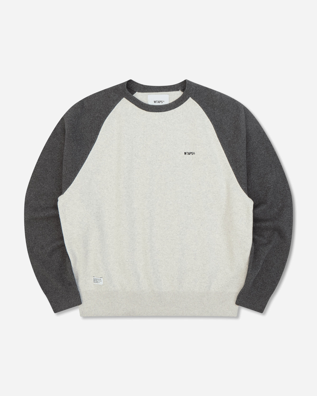 WTAPS Ian Sweater Gray Knitwears Sweaters 262FZDT-KNM02 GRAY