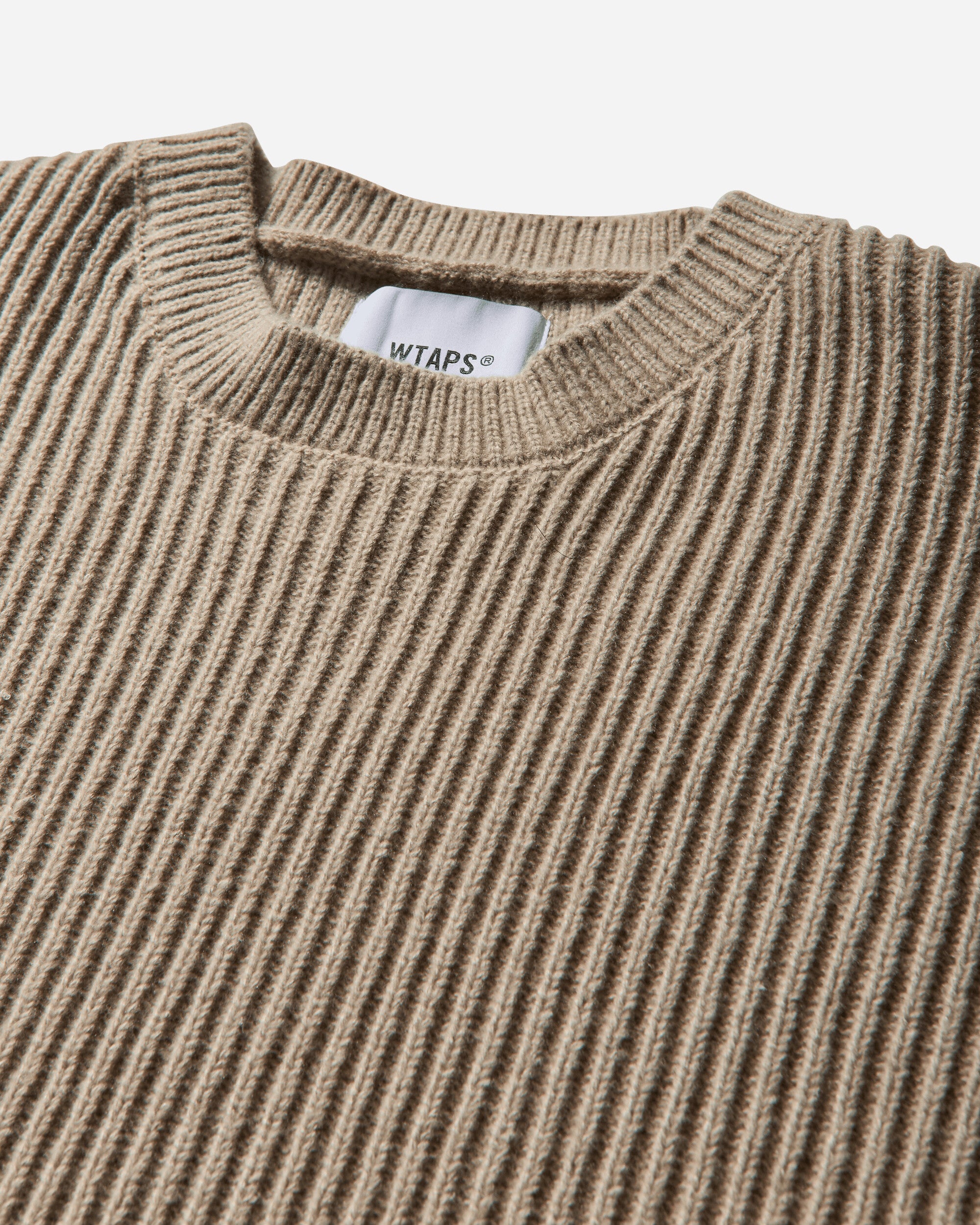 WTAPS Knit 06 Gray  Knitwears Sweaters 242MADT-KNM06 001