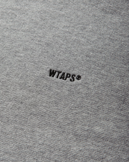WTAPS Sign-Yd Sweater Cotton Ash Gray Knitwears Sweaters 261ATDT-CSM01 GRY