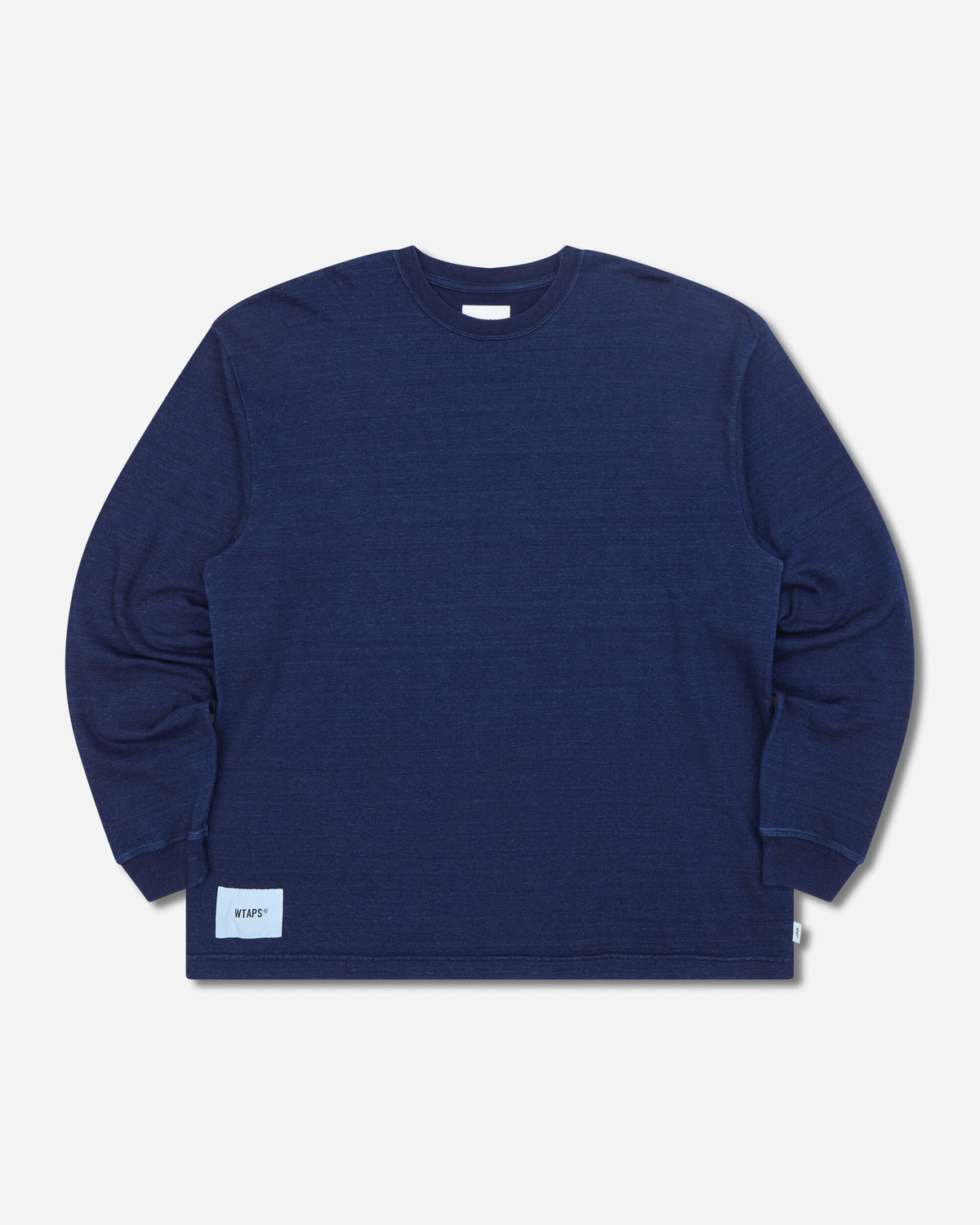 WTAPS Sign Yd 02 Ls Indigo Knitwears Sweaters 262ATDT-CSM30 INDIGO