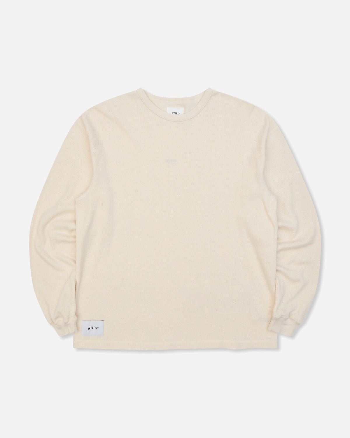 WTAPS Waffle Standard Ls Off White Knitwears Sweaters 262ATDT-CSM28 OFF WHITE