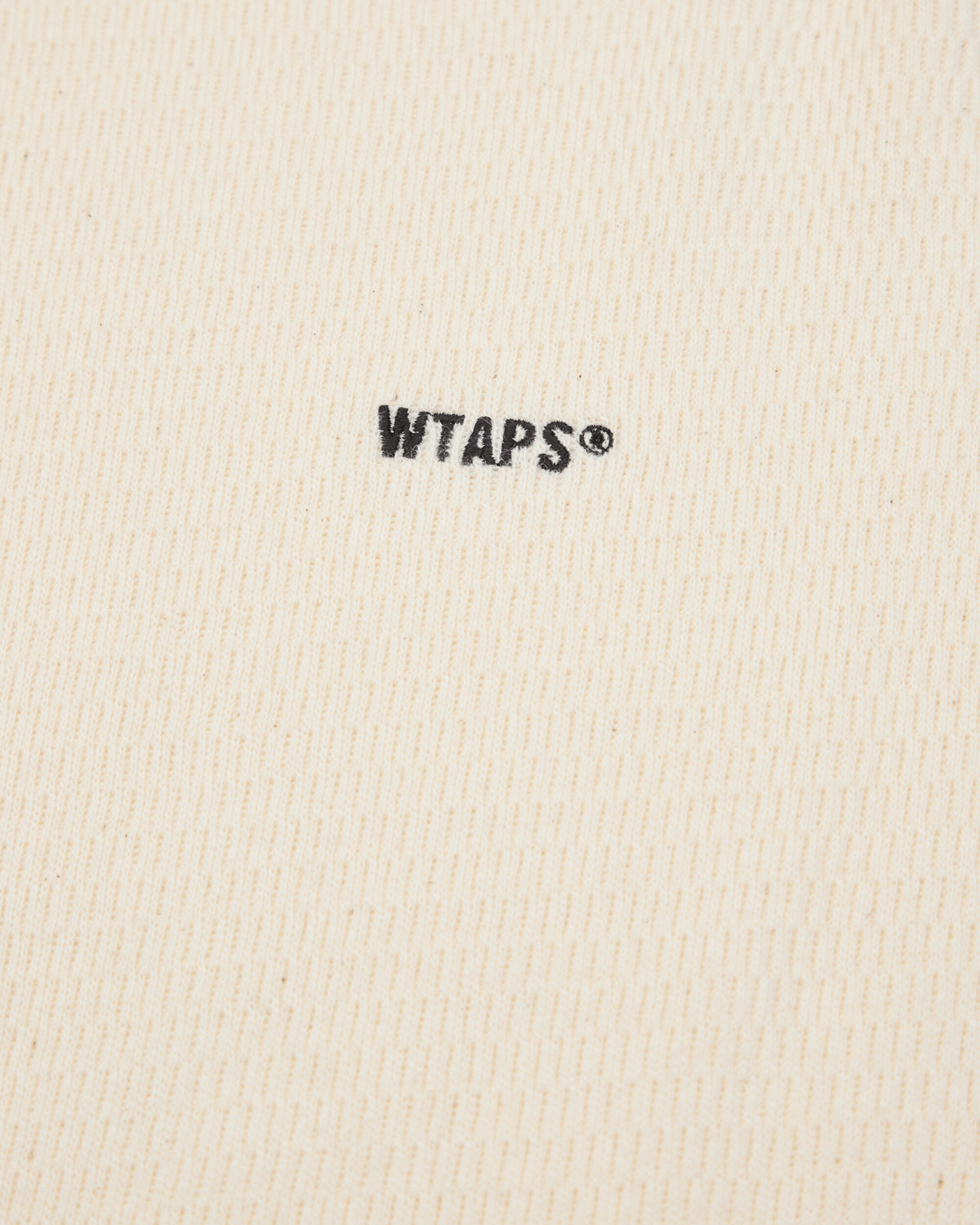 WTAPS Waffle Standard Ls Off White Knitwears Sweaters 262ATDT-CSM28 OFF WHITE