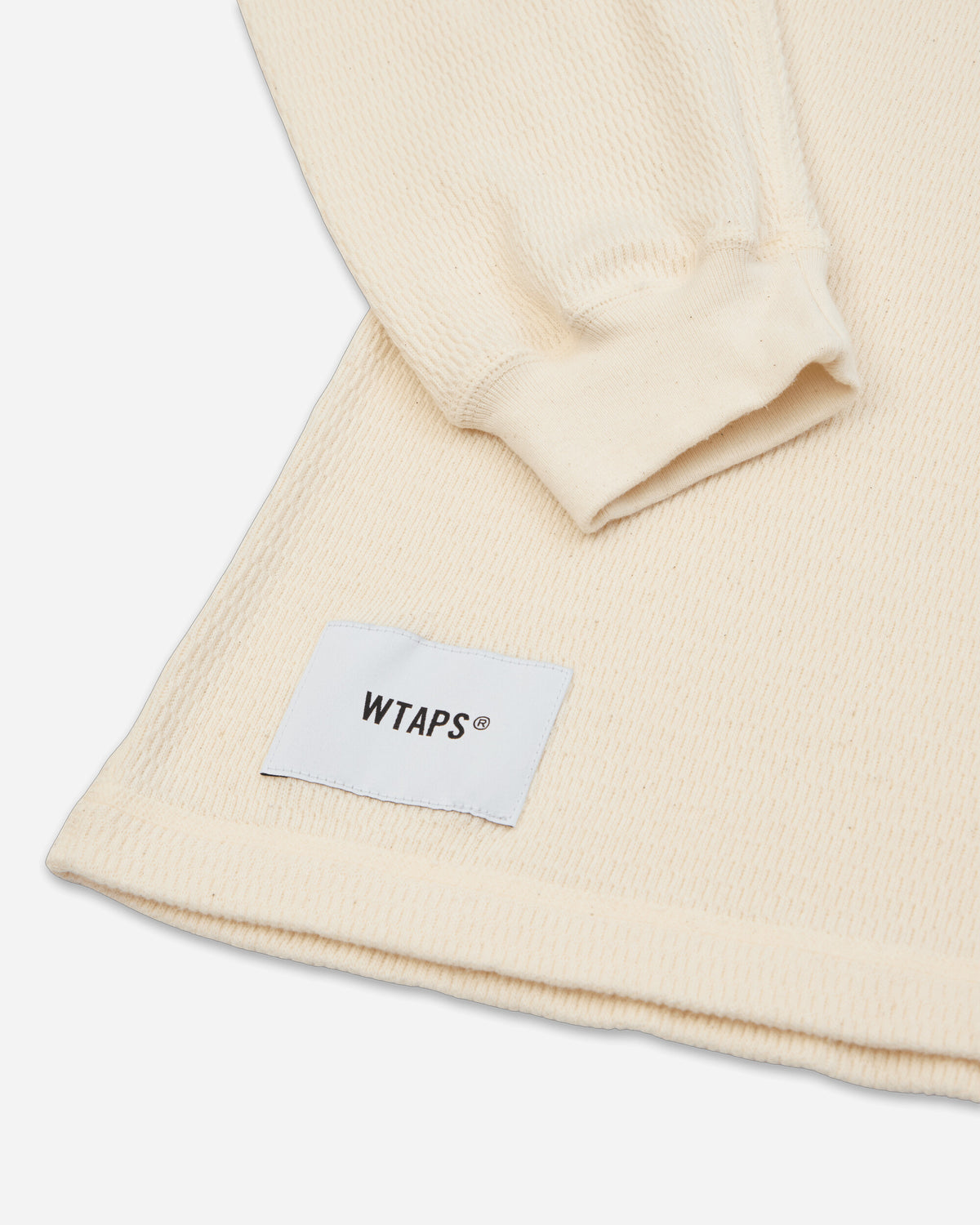 WTAPS Waffle Standard Ls Off White Knitwears Sweaters 262ATDT-CSM28 OFF WHITE