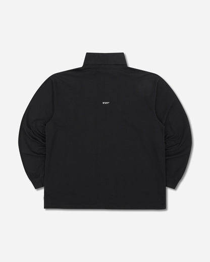 WTAPS Wide Neck Ls Black Knitwears Sweaters 262ATDT-CSM26 BLACK