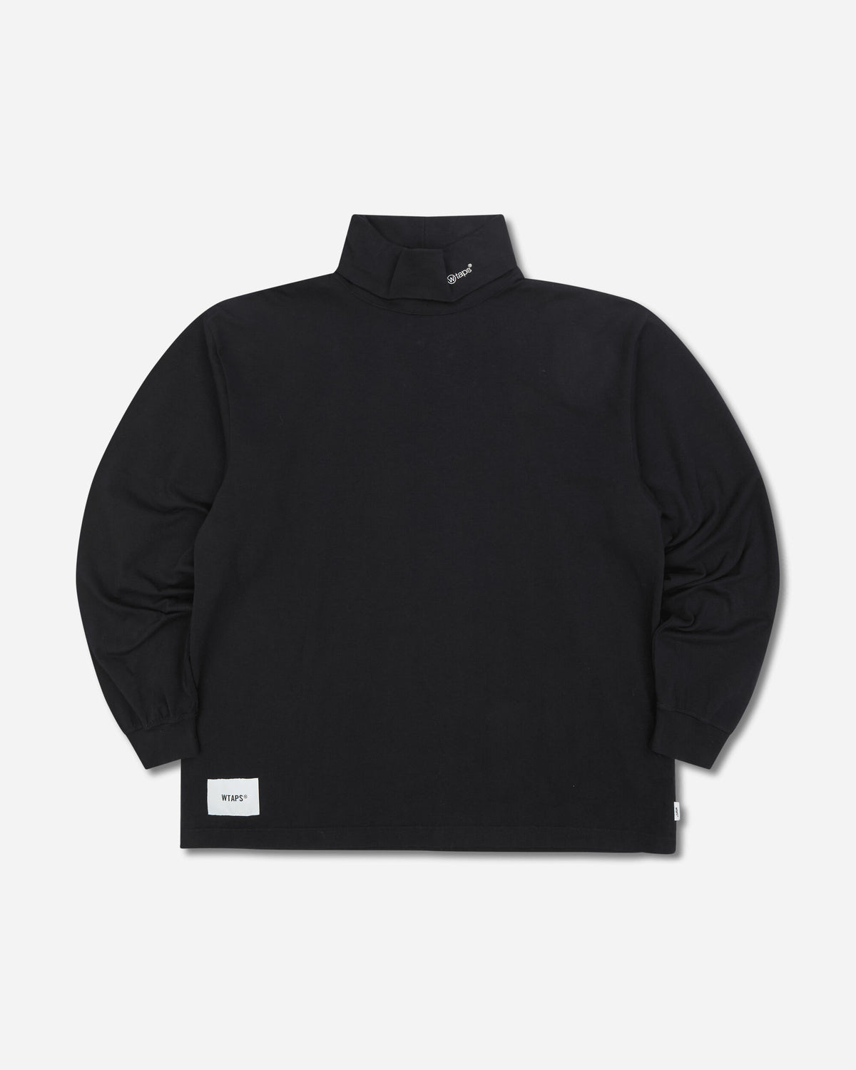 WTAPS Wide Neck Ls Black Knitwears Sweaters 262ATDT-CSM26 BLACK