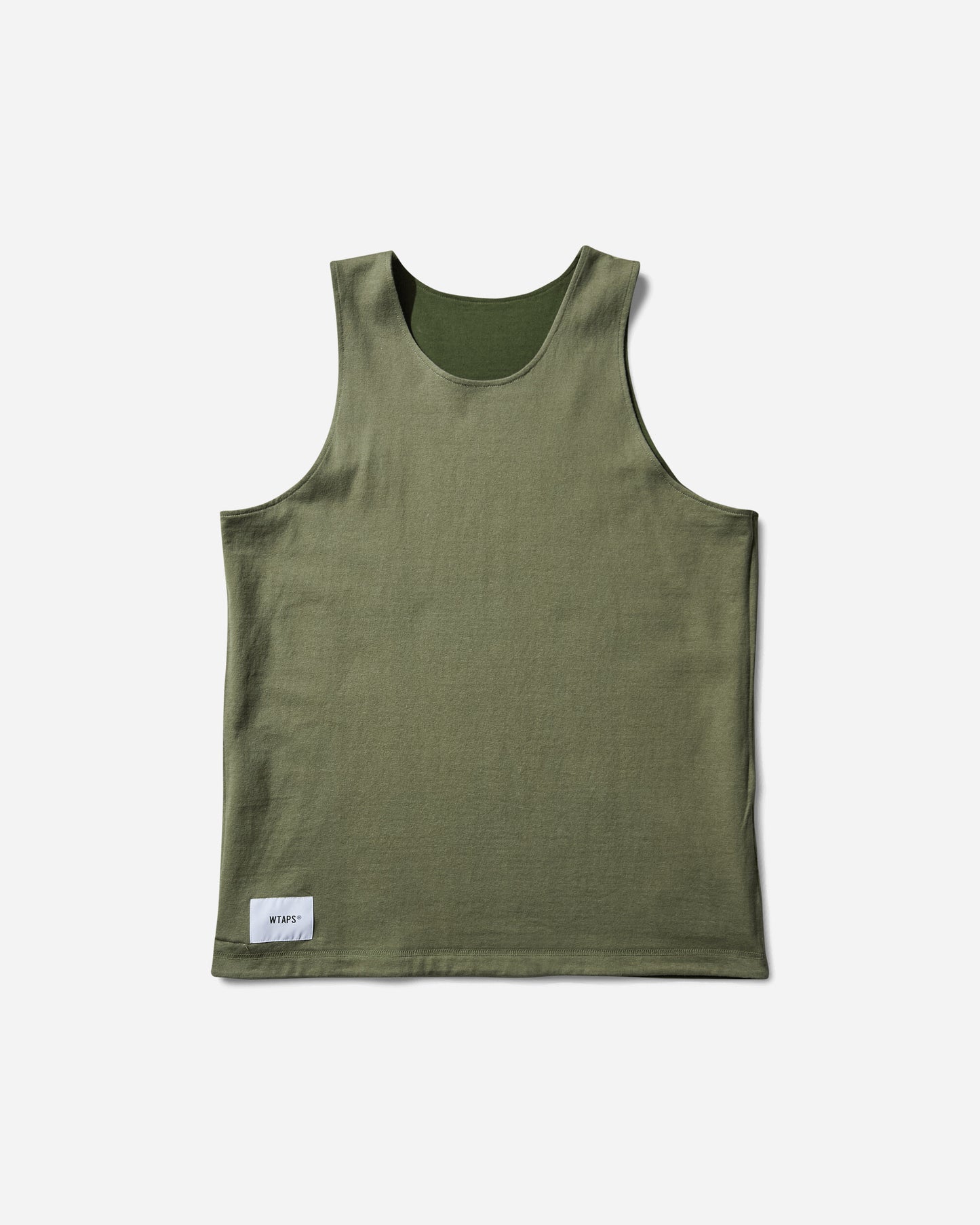 WTAPS Muddy/Tank Top/Cotton Olive Drab T-Shirts Top 251ATDT-CSM31 OLIVEDRAB