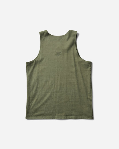 WTAPS Muddy/Tank Top/Cotton Olive Drab T-Shirts Top 251ATDT-CSM31 OLIVEDRAB