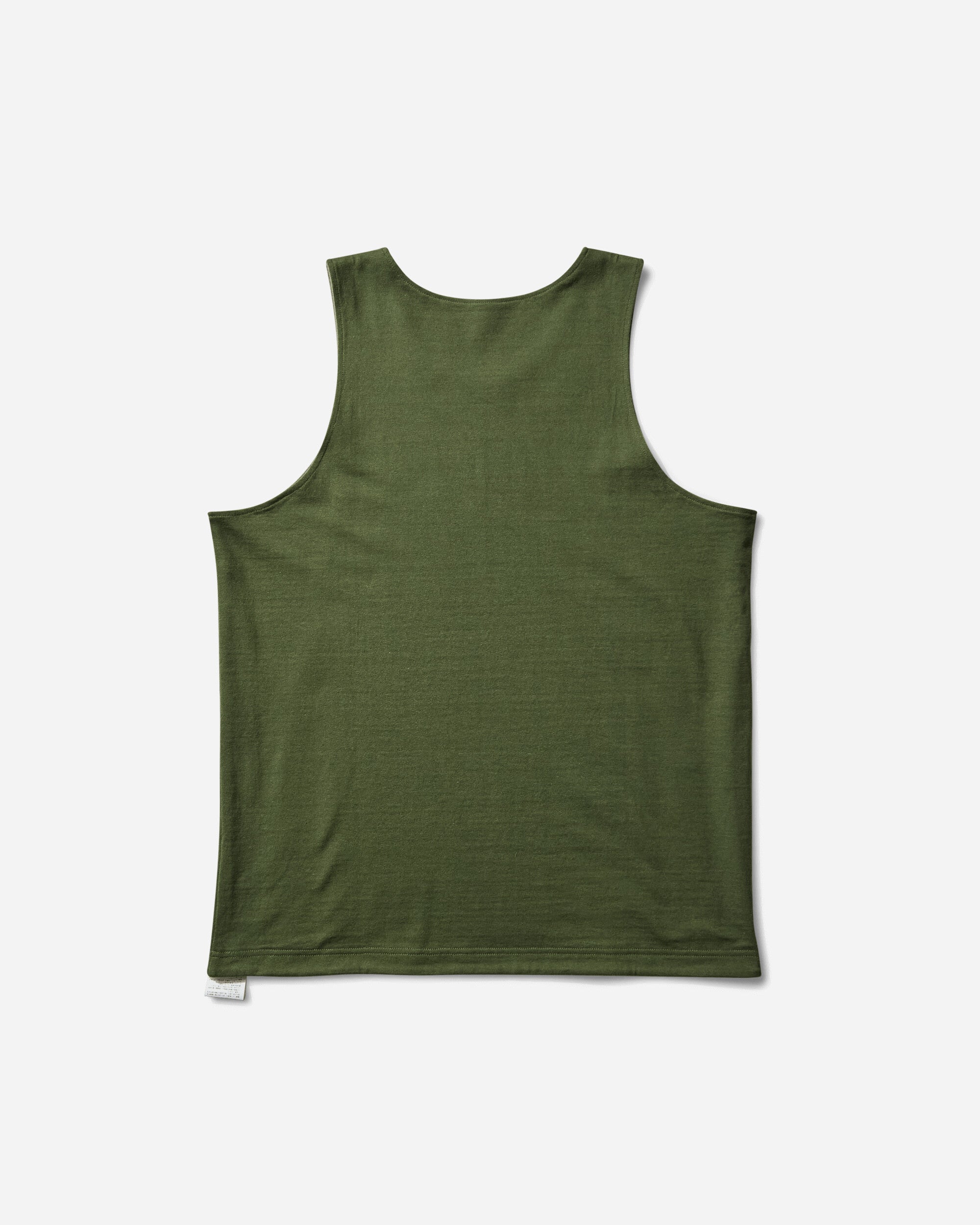 WTAPS Muddy/Tank Top/Cotton Olive Drab T-Shirts Top 251ATDT-CSM31 OLIVEDRAB