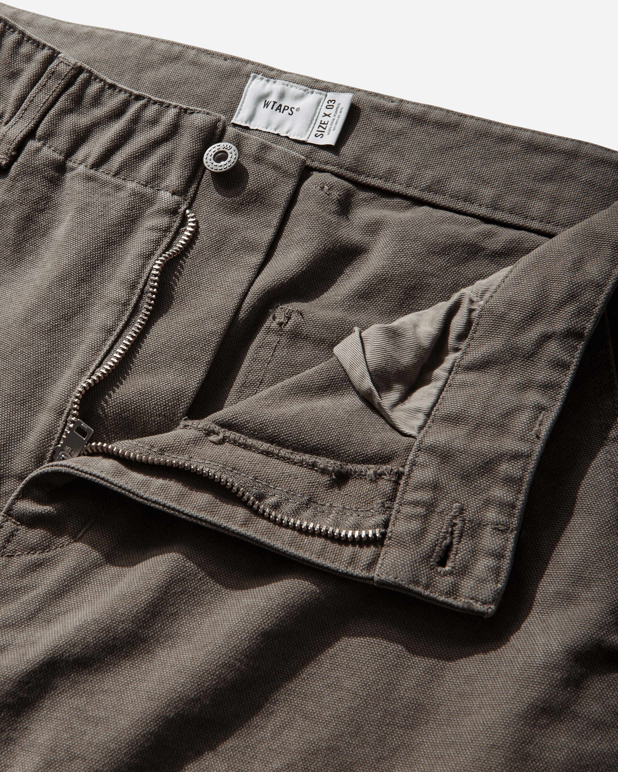 WTAPS Armstg2501 Trousers Cotton Cnvs Gray Pants Trousers 261WVDT-PTM03 GRY