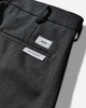 WTAPS Trdt1801 Trousers Wopl Serge Charcoal Pants Trousers 261TQDT-PTM03 GRY