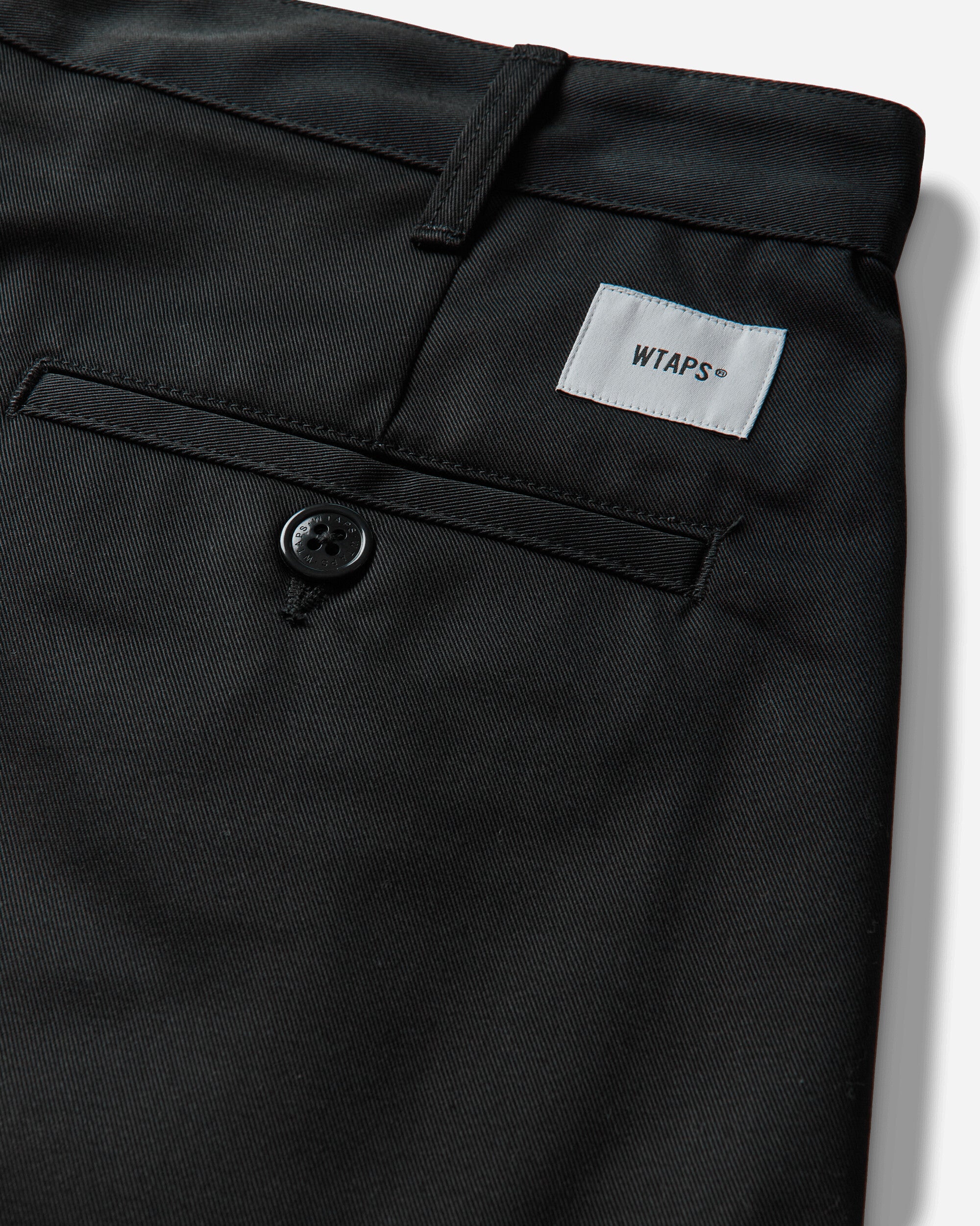 WTAPS Trdt1802 Trousers Ctpl Twill Black Pants Trousers 261TQDT-PTM04 BLK