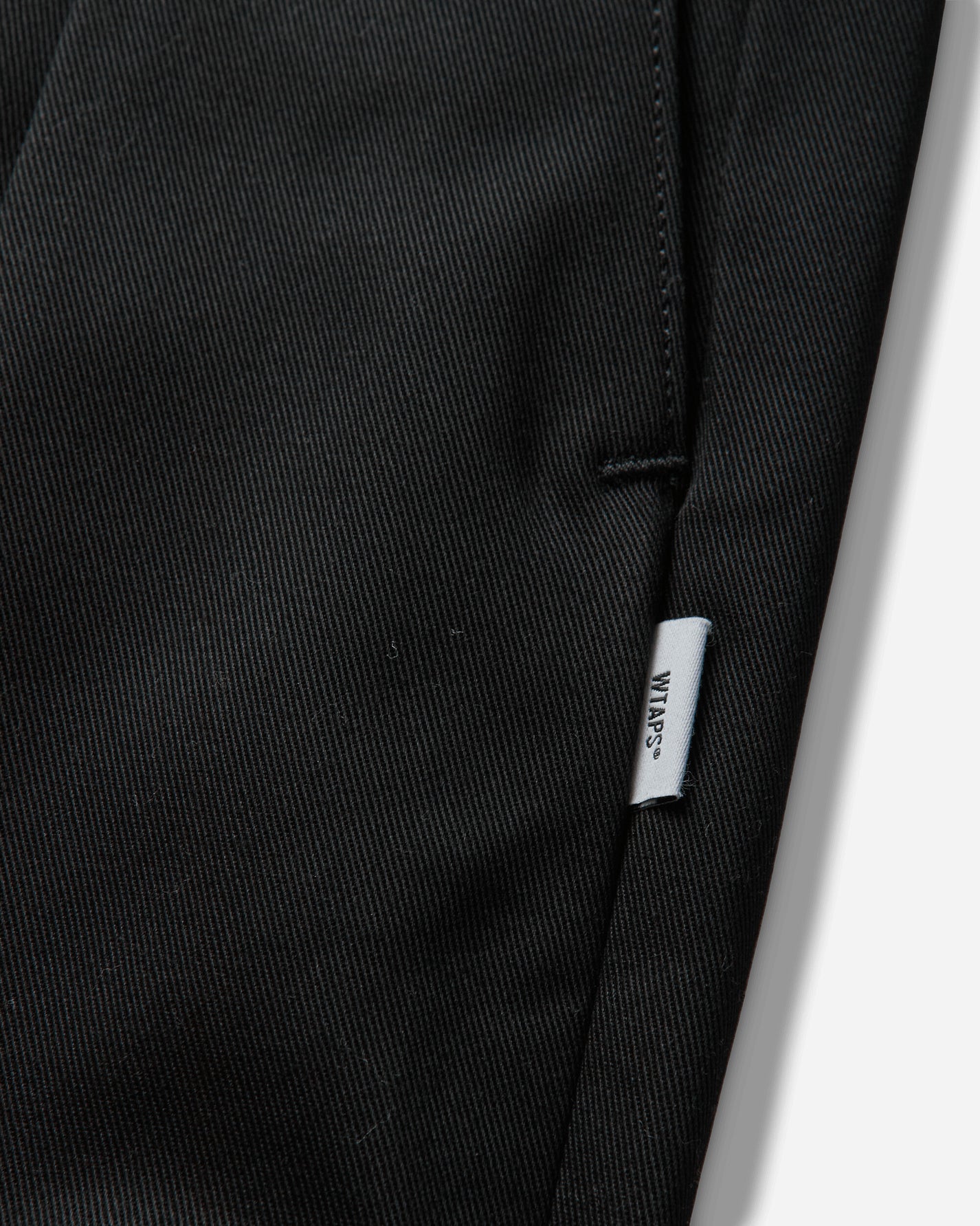 WTAPS Trdt1802 Trousers Ctpl Twill Black Pants Trousers 261TQDT-PTM04 BLK