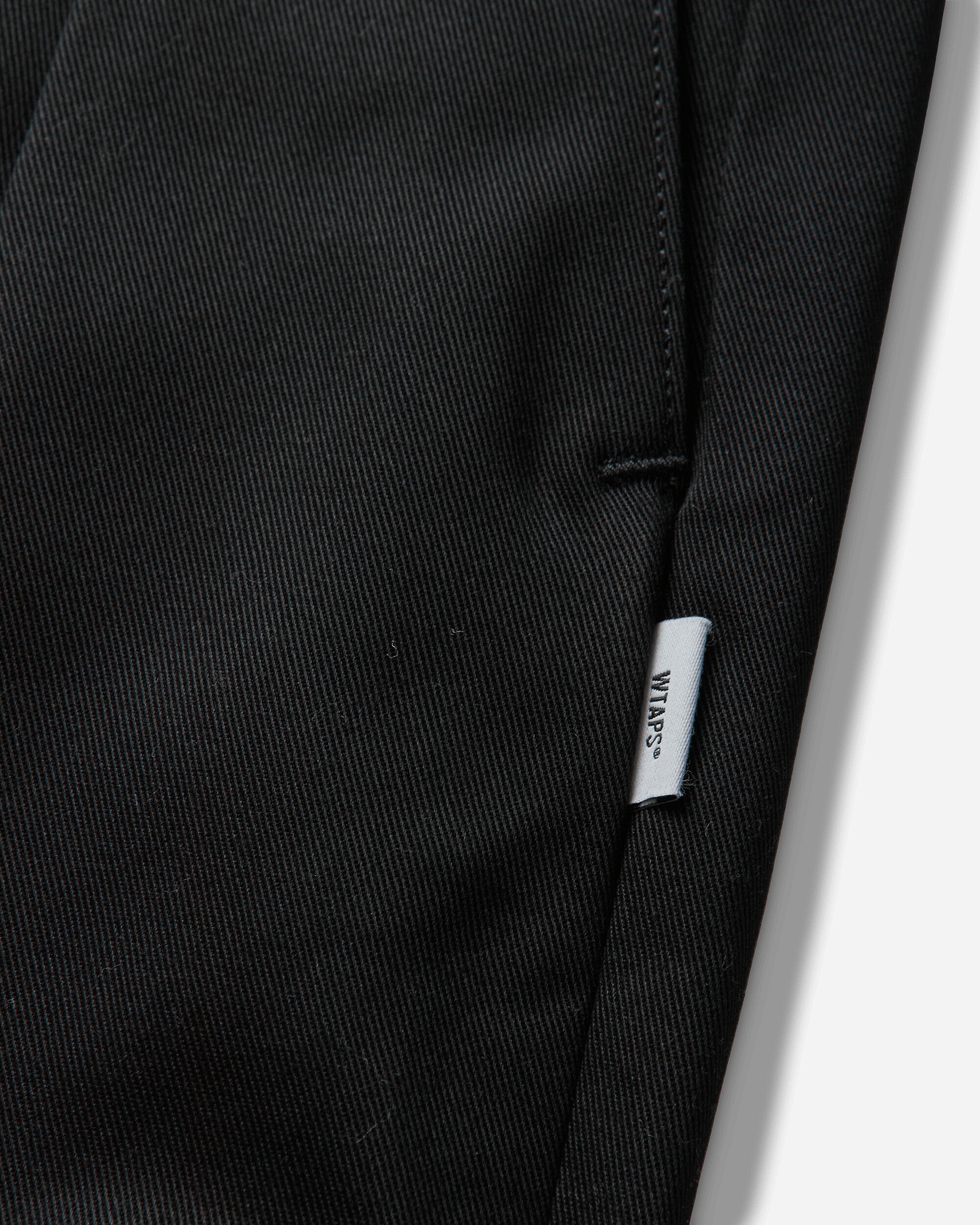 WTAPS Trdt1802 Trousers Ctpl Twill Black Pants Trousers 261TQDT-PTM04 BLK