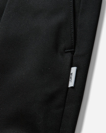 WTAPS Trdt1802 Trousers Ctpl Twill Black Pants Trousers 261TQDT-PTM04 BLK