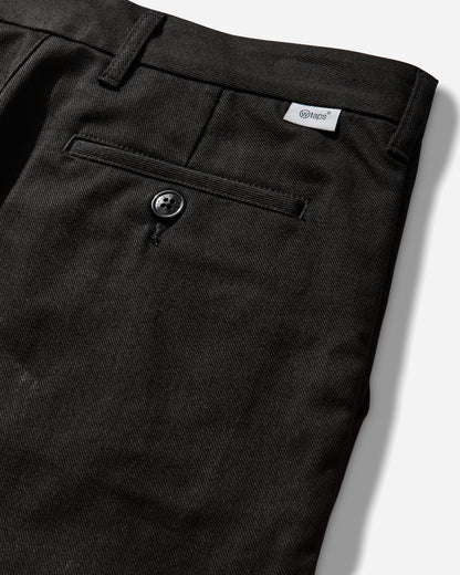WTAPS Wrkt2001 Trousers Cotton Twill Black Pants Trousers 261CWDT-PTM03 BLK