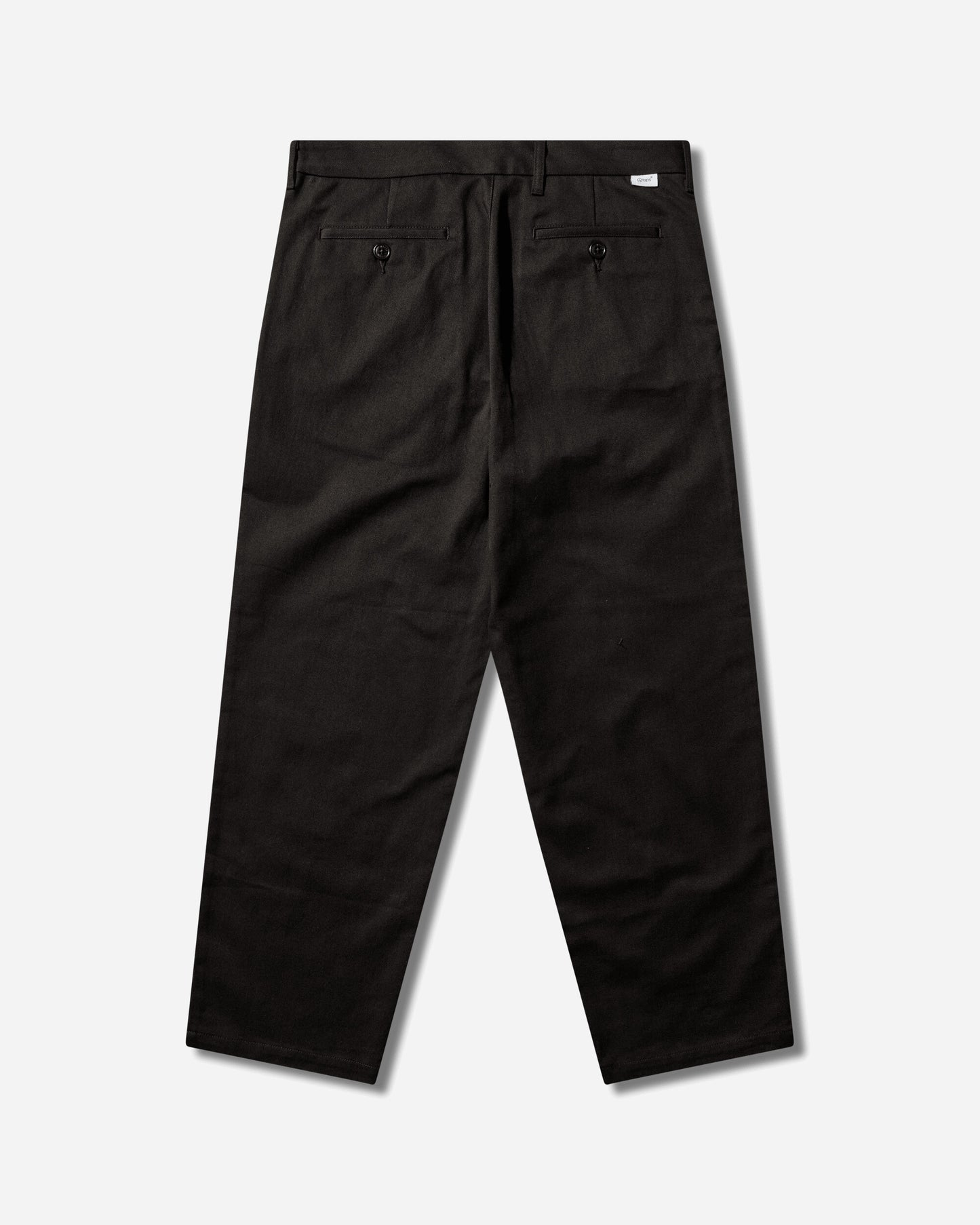 WTAPS Wrkt2001 Trousers Cotton Twill Black Pants Trousers 261CWDT-PTM03 BLK