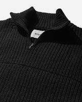 WTAPS Knit 03 Black Sweatshirts Zip-Ups 242MADT-KNM03 001