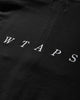 WTAPS Throwdy Zip Hoody Cotton Black Sweatshirts Zip-Ups 261ATDT-CSM03 BLK