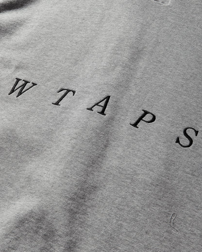 WTAPS Throwdy Zip Hoody Cotton Ash Gray Sweatshirts Zip-Ups 261ATDT-CSM03 GRY