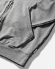 WTAPS Throwdy Zip Hoody Cotton Ash Gray Sweatshirts Zip-Ups 261ATDT-CSM03 GRY