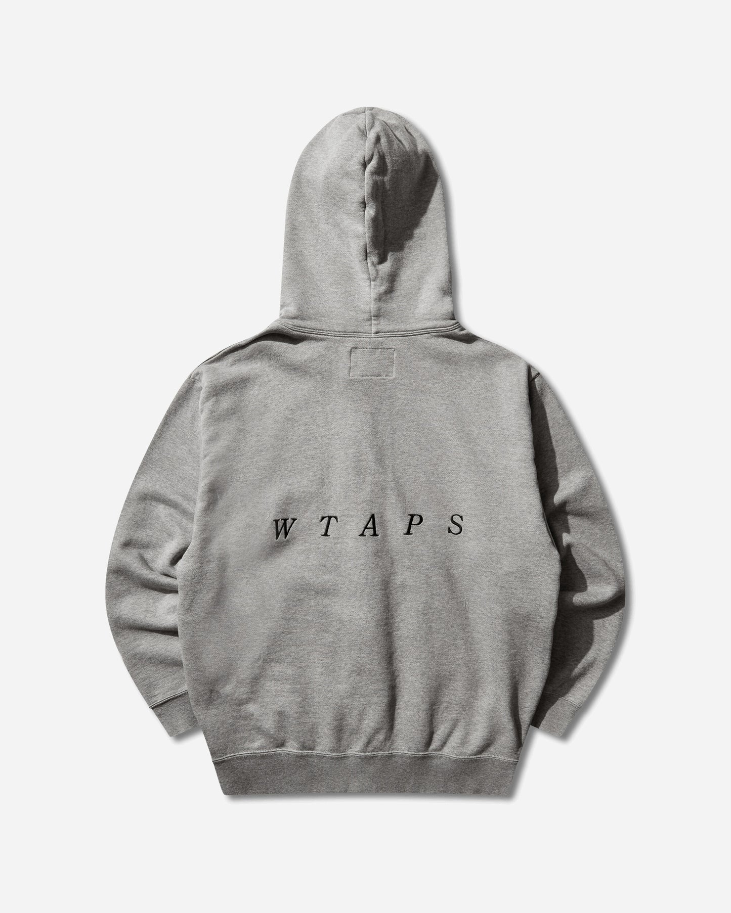 WTAPS Throwdy Zip Hoody Cotton Ash Gray Sweatshirts Zip-Ups 261ATDT-CSM03 GRY