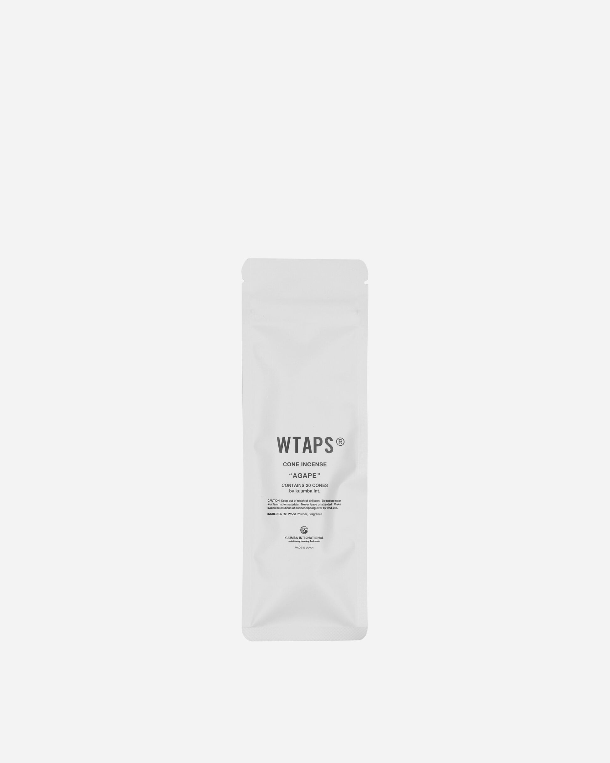 WTAPS Accessory 07 White Home Decor Incenses and Holders 232KIKID-AC09 WH